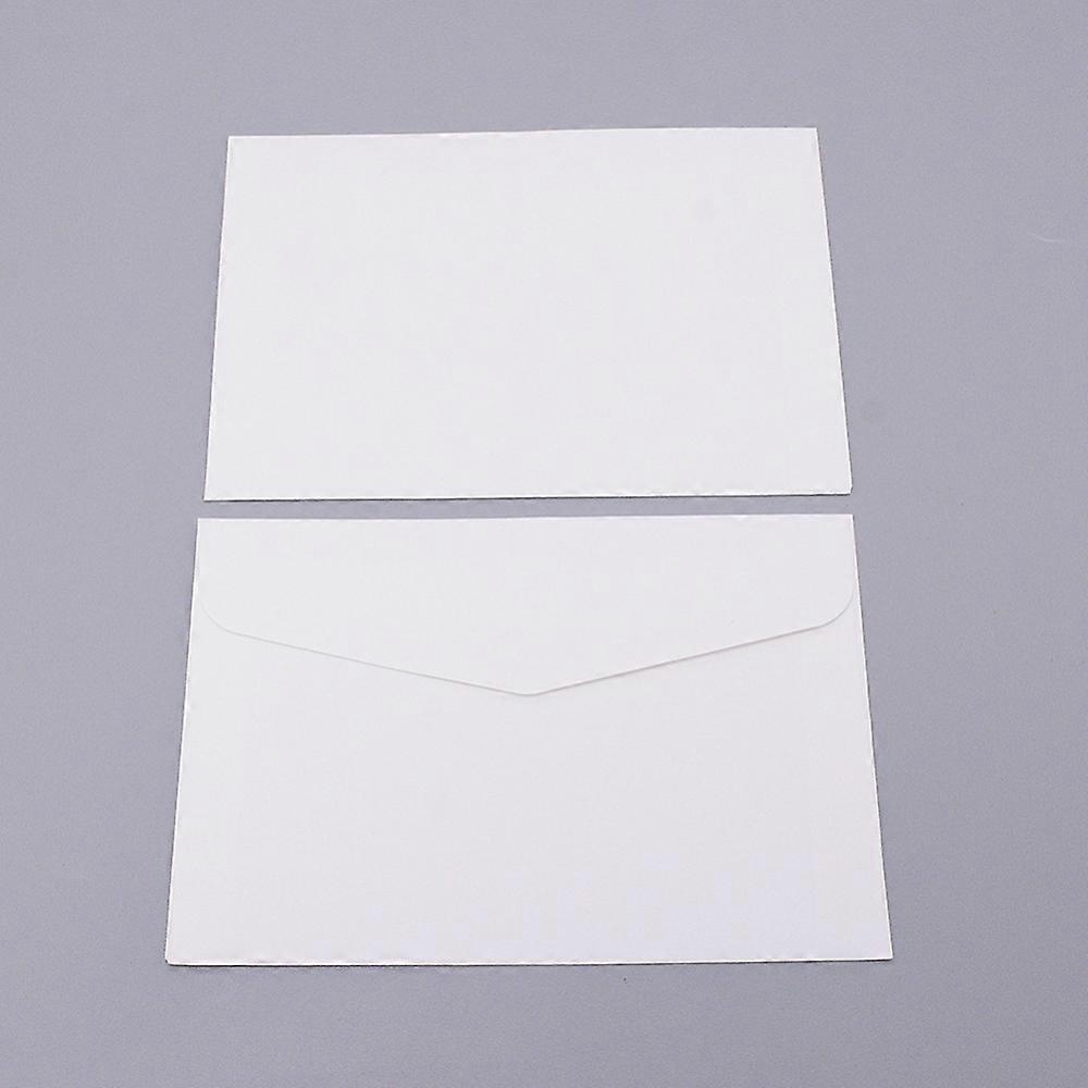 10pcs Paper Envelopes Rectangle White 11x16x0.03cm