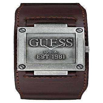 R.guess cab.esf.m.c.m. Quartz Analog Men's Watch with W0418G1 Crocodile Skin Bracelet