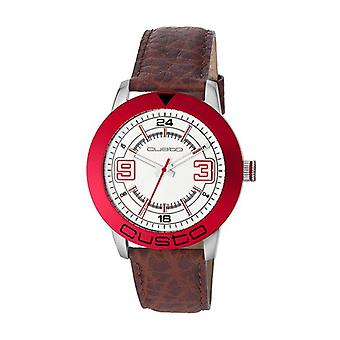 Watch custo surfer esf.bl./az.cor.bl watch for Men Analog Quartz with Cowskin Bracelet CU048503