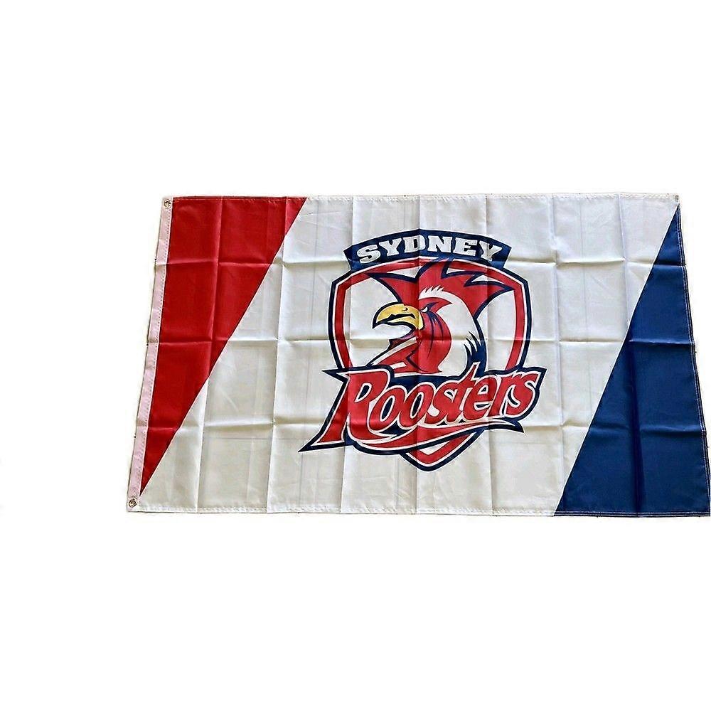 Flagge des Sydney Roosters.