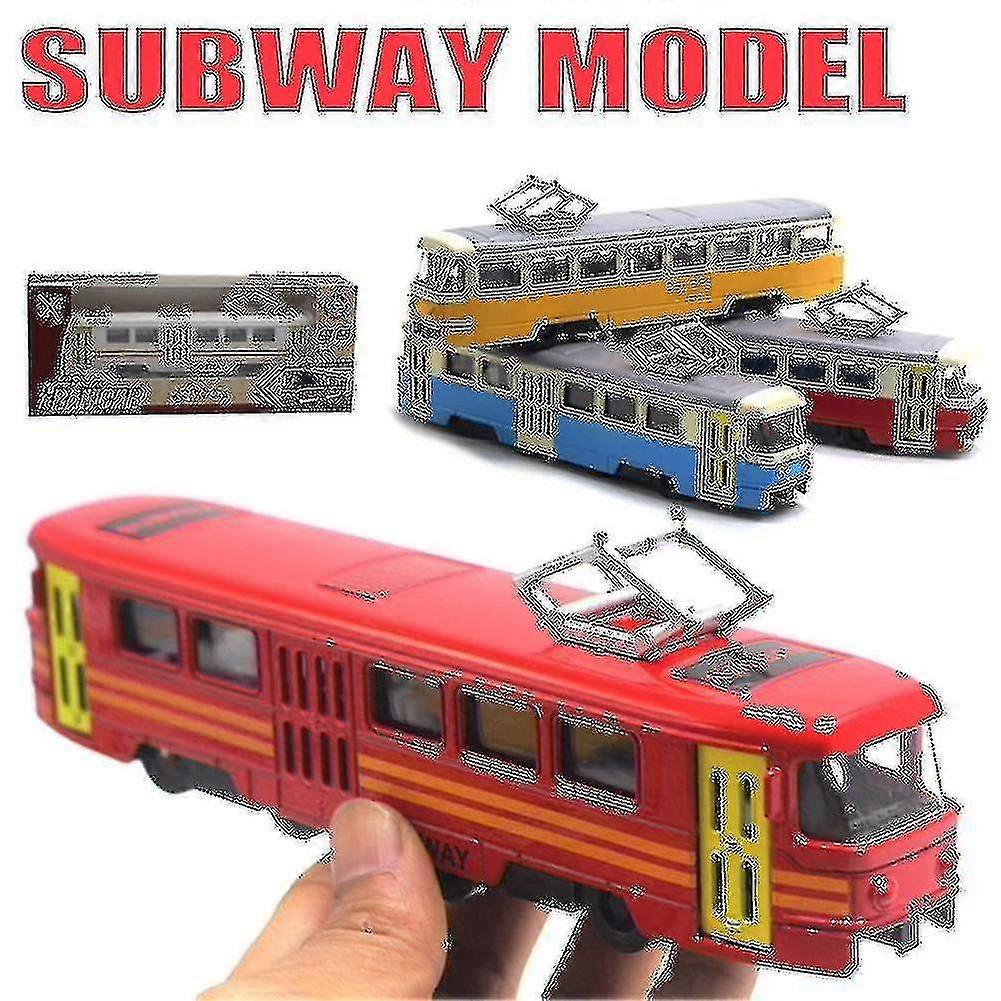 Pull-Back Tram Toy With LED And Sound