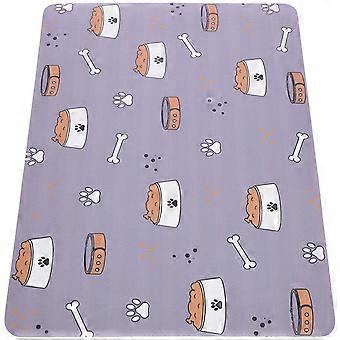 Dog Placemat Absorbent for Home Use 3Pcs Decorative Food Bowl Cushion