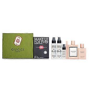 Gucci Gucci Bloom Eau De Parfum Coffret 3pcs + Make Up For Ever Mist & Fix Travel Set 3pcs  3pcs+3pcs