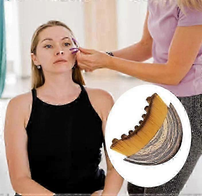 Ultraweicher Lymphdrainage-Gesichtskonturpinsel