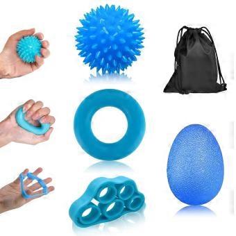 Kit de exercícios para os dedos e para a mão, ideal para terapia da mão.