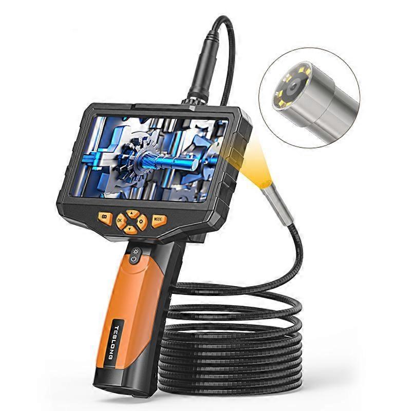 5 Inch Screen Endoscope 7.6mm Single Lens / 5m
