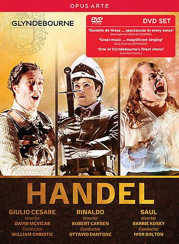 Handel Glyndebourne DVD (2017) David McVicar cert E 5 discs NEW - Region 2