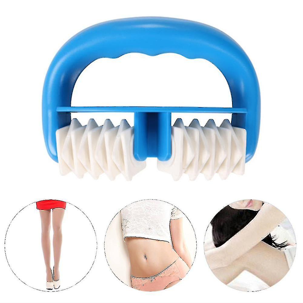 Griff 2 Räder Muskelmassage Roller Massagegerät Werkzeug
