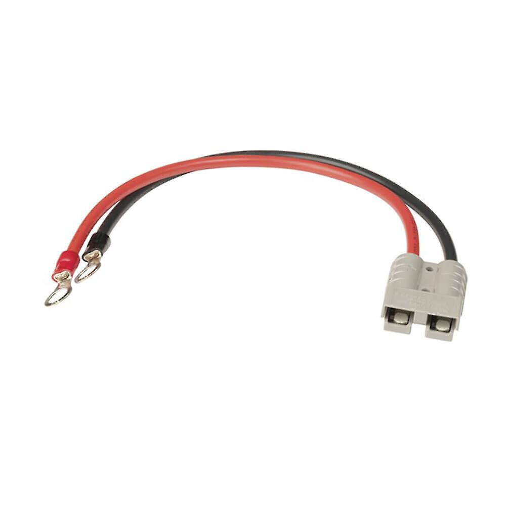 High Current Connector Eye Term 50A Red And Black Premade Machine Crimped