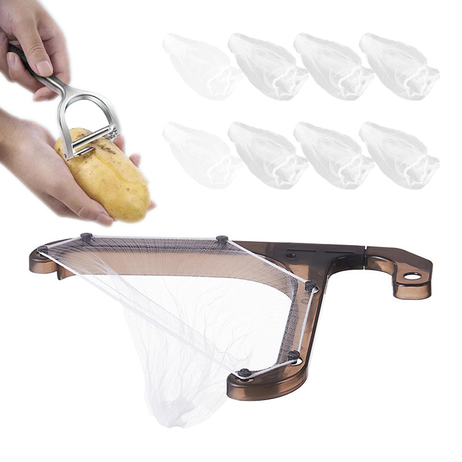 Kitchen Triangle Sink Strainer Sink Shelf Garbage Leftover Strainer Bracket For Kitchen Household Supplies