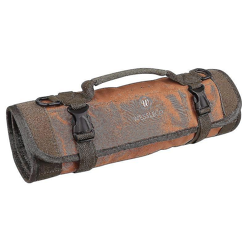 Tool Roll Organizer, 24 Pocket Wrench Roll Organizer Rolling Tool Bag Pouch Storage For Electricia