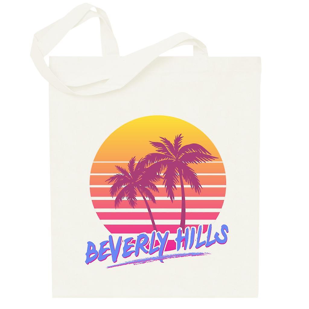 Beverly Hills 80s Sunset Totebag