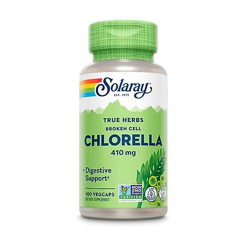 Chlorella 100 vegetable capsules of 410mg