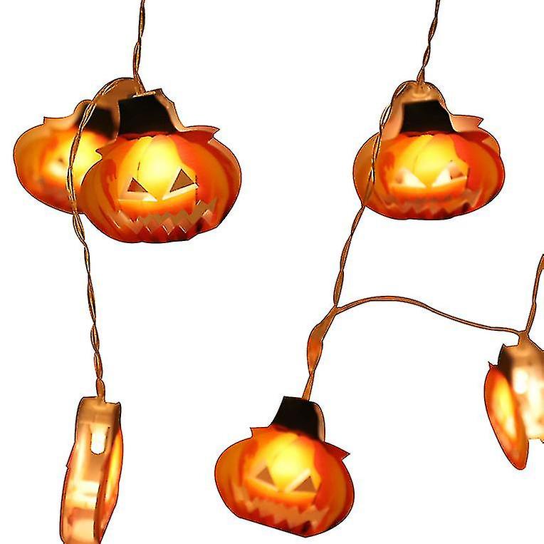 Pumpkin Halloween String Lights, Night Lamp Decoration For Halloween
