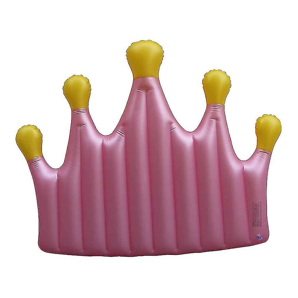 Pink Crown Pool Float Inflatable Floating Lounge