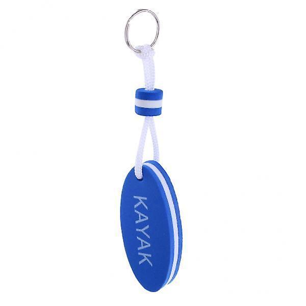 7xBlue EVA Surfboard Shape Floating Kayak Boat Yachting Key Ring Key Chain