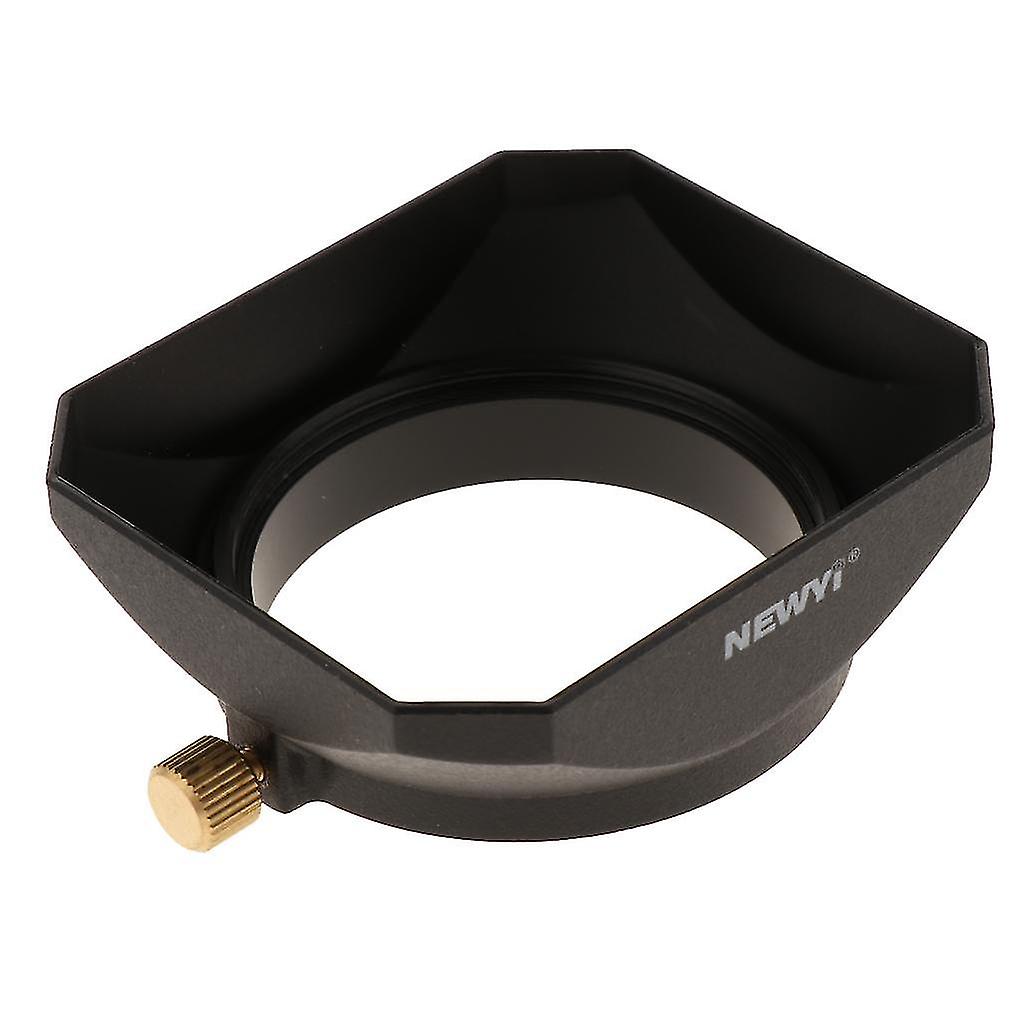 49mm DSLR Mirrorless Camera Lens Hood Square Protector Accessory Kit
