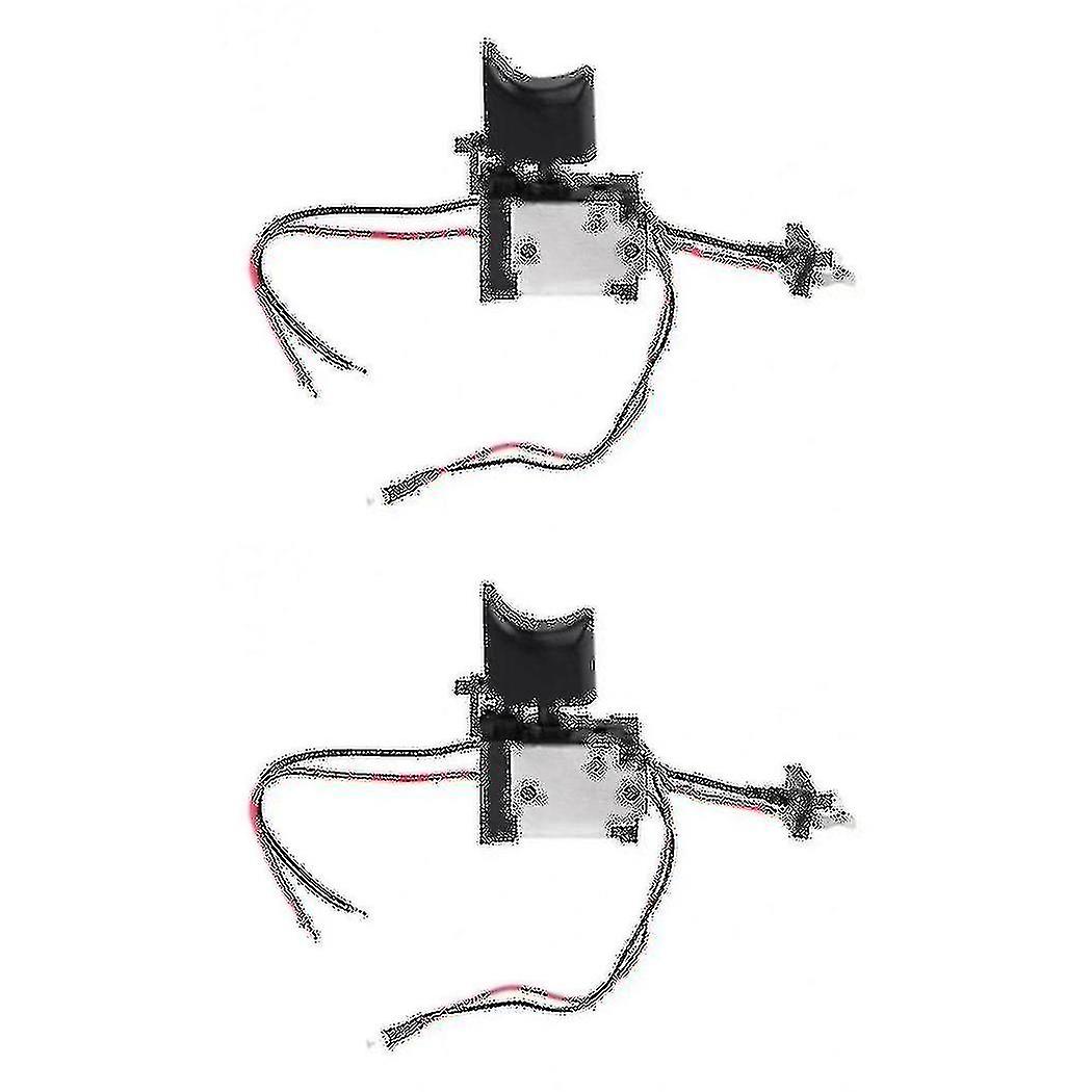 2x Dc7.2-24v Electric Drill Switch Cordless Drill Speed Control Button Trigger Light Power Tool Par