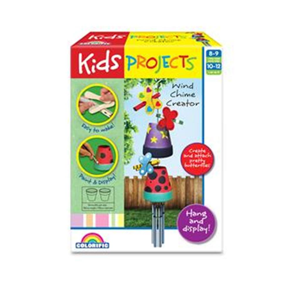 Kids Projects Wind Chime Creator Set Perfect for Use at Home or School Ages 8+