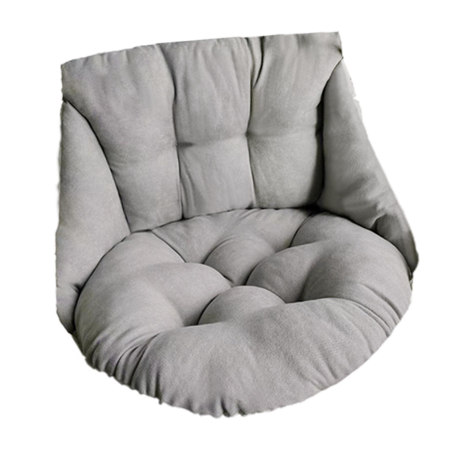 כרית כיסא תלוי פטיו כרית כיסא ביצה תלויה למרפסת ערסל גינה אפור