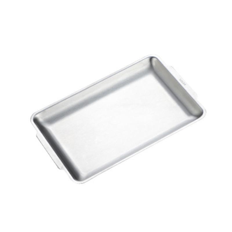 Baking Tray Safe Multi-function 304 Stainless Steel Heat Resistant Solid Rust Free Baking Tray for K