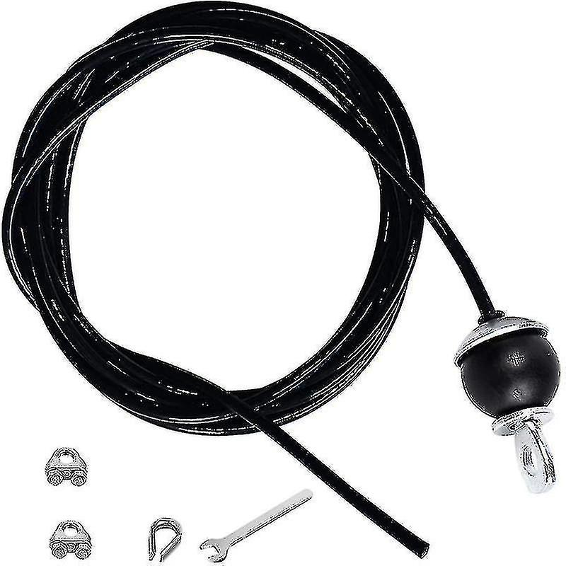 400cm Home Gym Fitness Lat Pulldown Cable Replacement, Adjustable Length For Pulley System Cable Ma
