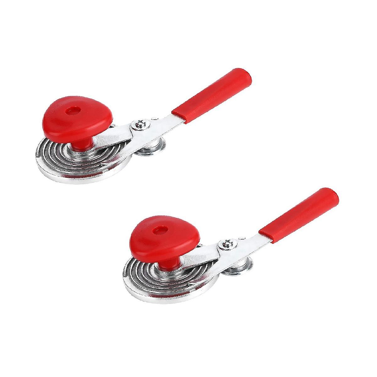 2Pcs Portable Manual Can Sealer, Seaming Machine Silver Can Sealer for Jars Manual Canning Househol