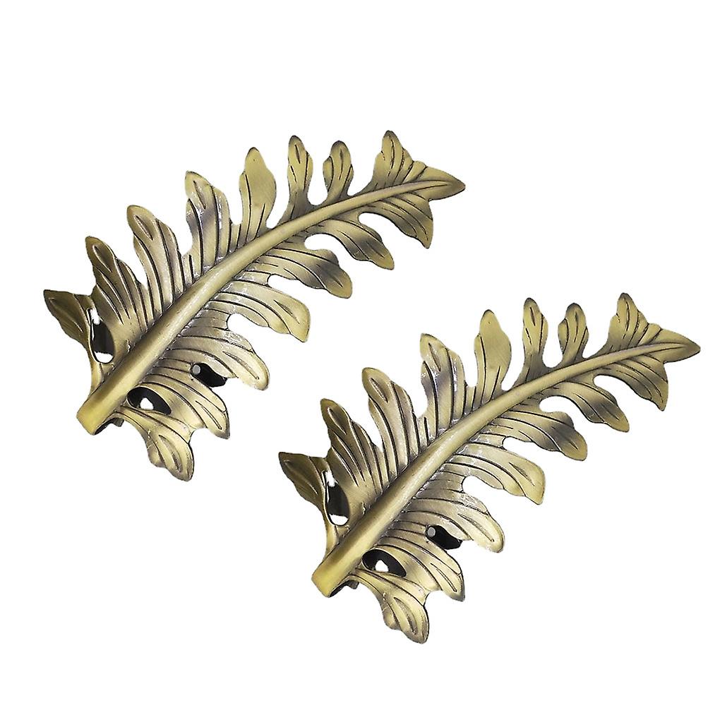 2pieces Functional Elegant Curtain Holdbacks For Easy Installation Curtain Drapery Holdbacks