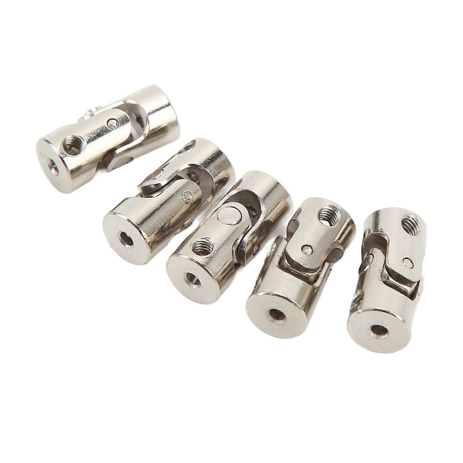 5PCS Universal Joint Coupler 2 Section Universal Joint Coupling Connector for RC Car Boat