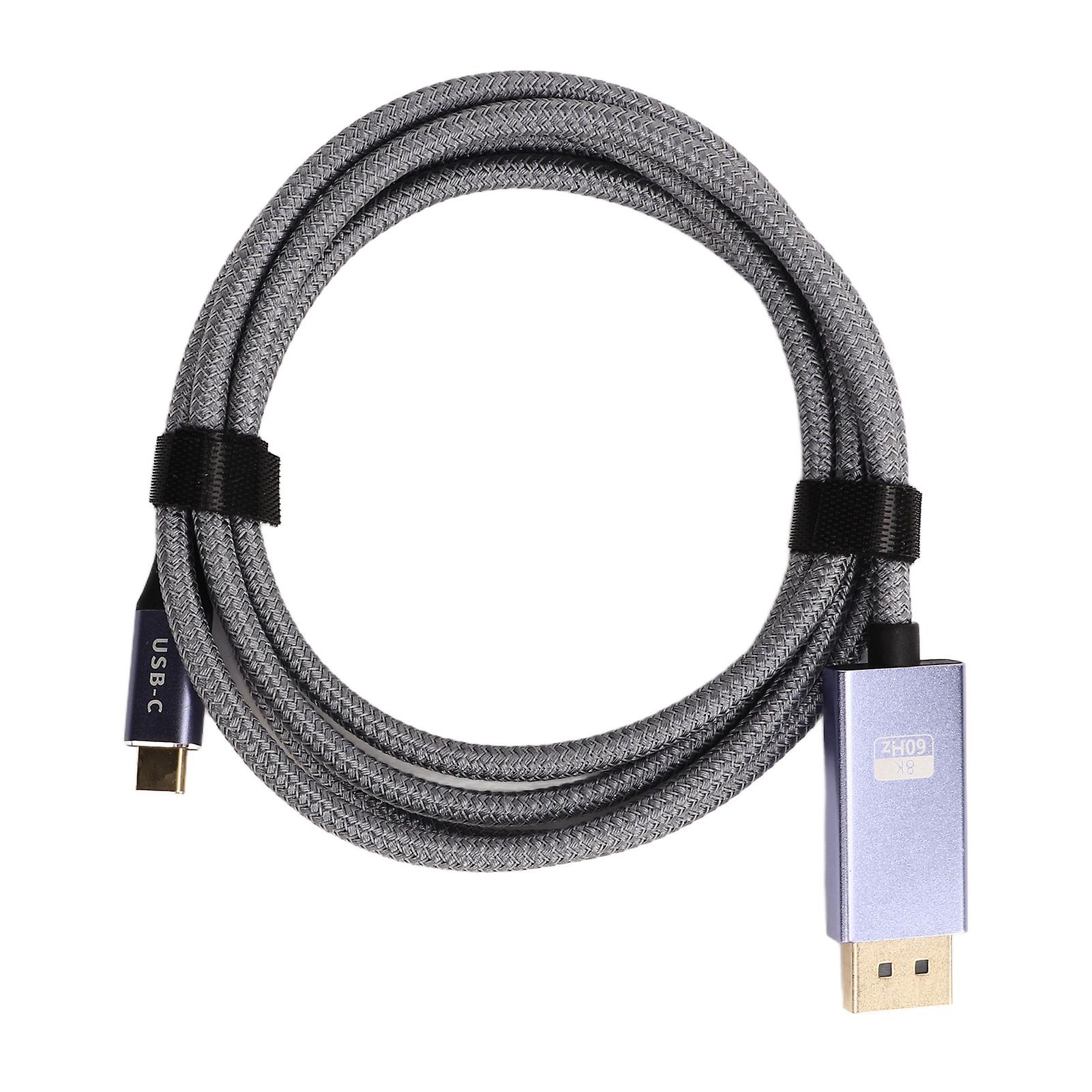 USB-C naar DP-kabel, 1m.
