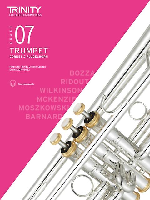Trinity College London Trumpet Cornet Flugelhorn Exam Pieces From 2019. Grade 7 Paperback Book