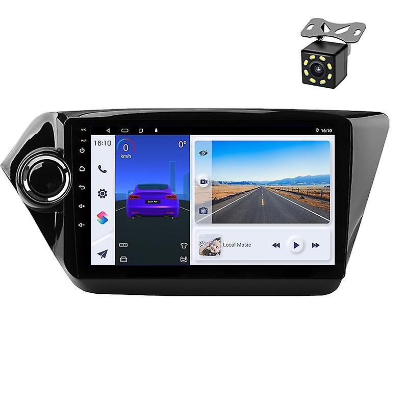 Android CarPlay Car Radio For Kia RIO 3 4 2011-2016 Multimedia Player 2din Head Unit GPS Navigation