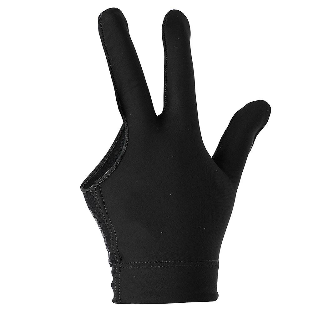 Snooker Billiard Cue Glove, Open Three Finger, Suitable for Men