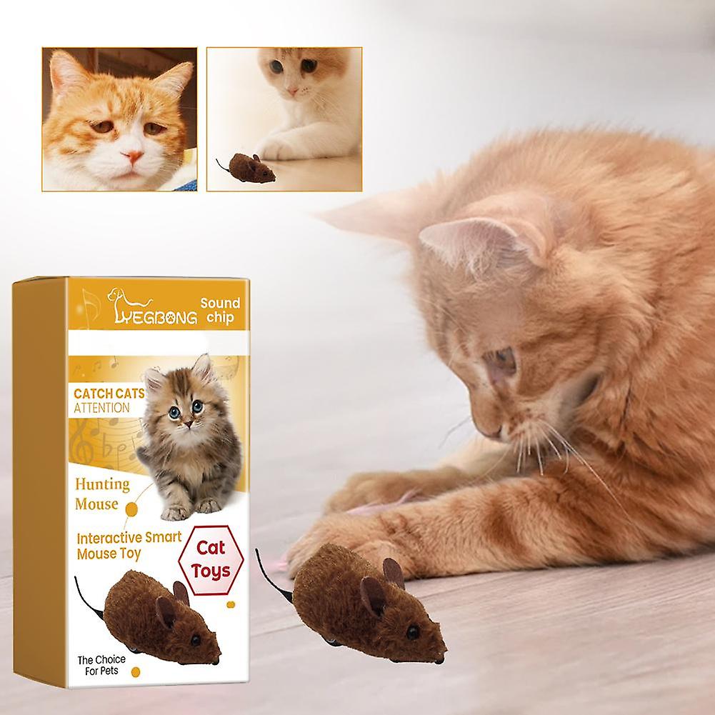 Automatic Cat Toys Interactive Cat Toys Mice for Indoor Cats/Kittens Cat Toys