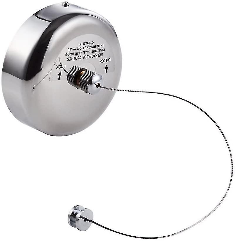 Ropa retráctil de acero inoxidable Percha extensible Ropa cromada pulida