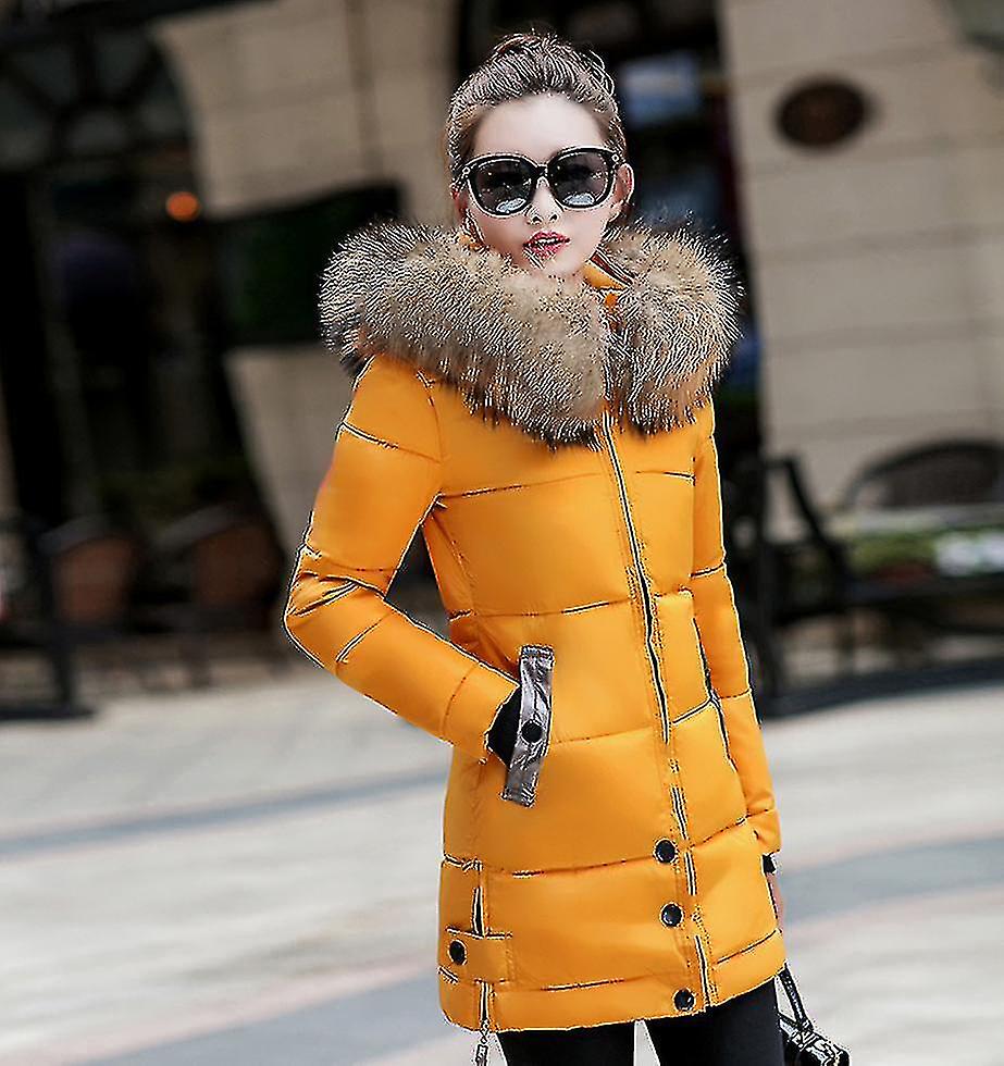 Womens Warm Winter Coat Hooded Lightweight Padded Down Jacket