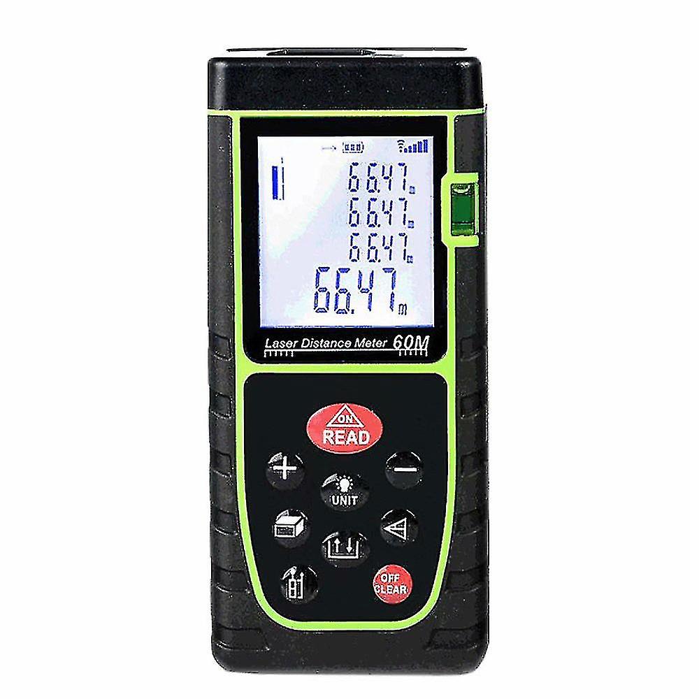 40 Meters High Precision Laser Radiator Portable Infrared Measuring Instrument Measuring Room Green Electronic Ruler