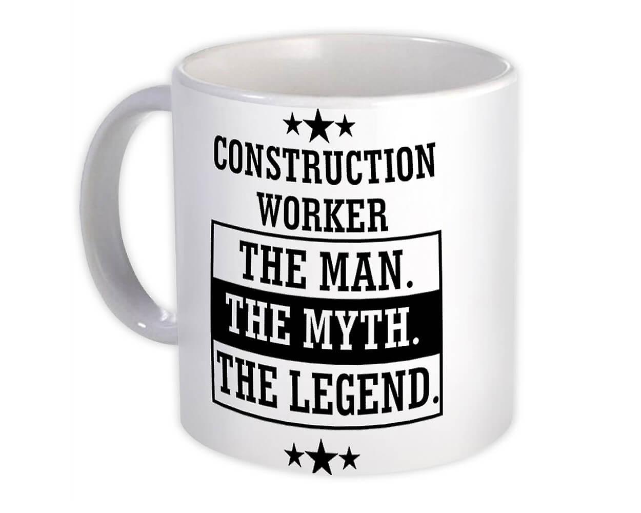 Gift Mug: Construction Worker The