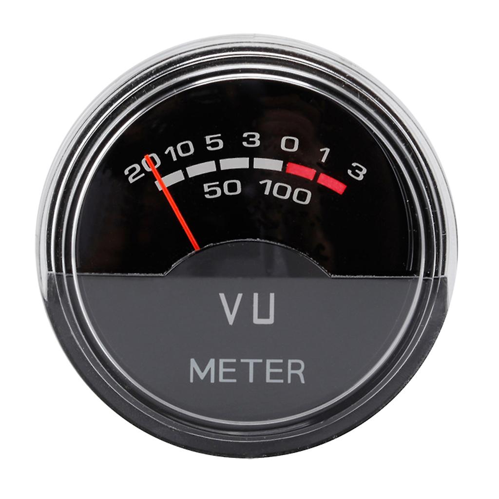 Recording Audio Level Amp Meter HighPrecision VU Meter Dial Panel Meter