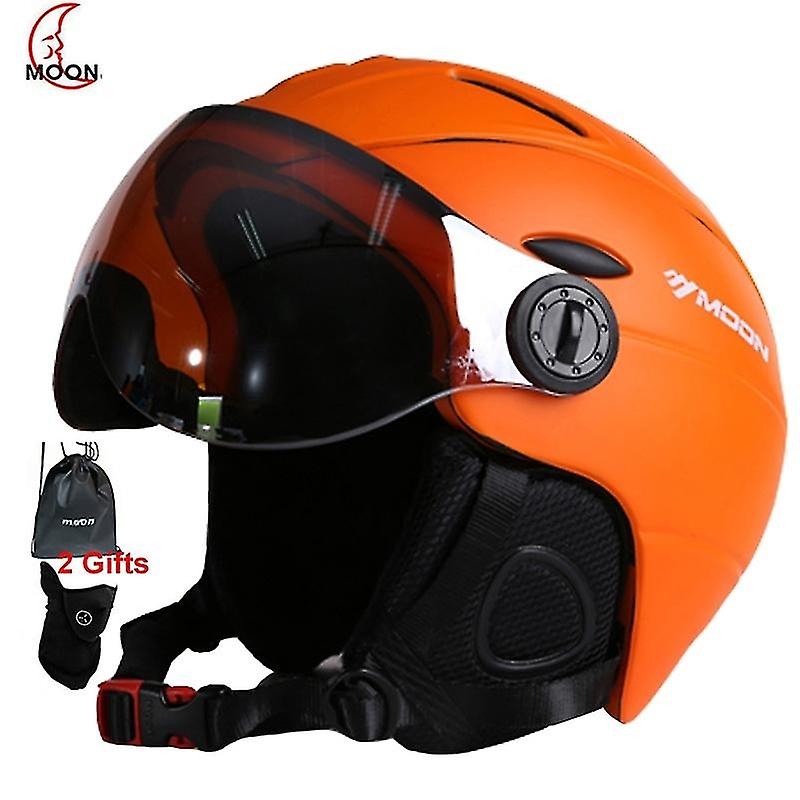 Moon Ski Helmet Cover For Men Women Ultralight Integrally-molded High Quality Snowboard Skateboard S
