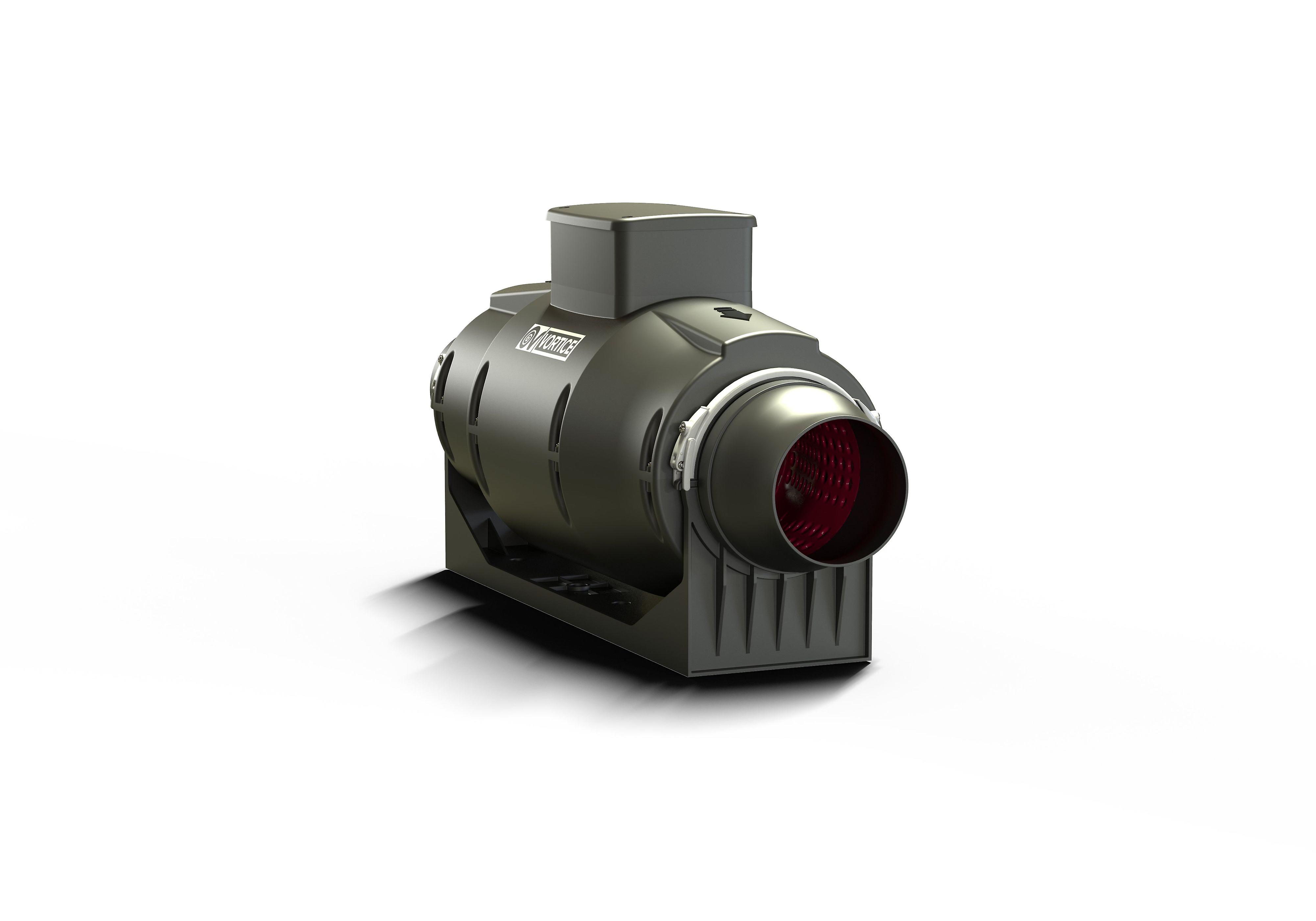 Sound-insulated inline fan Lineo 125 Quiet T