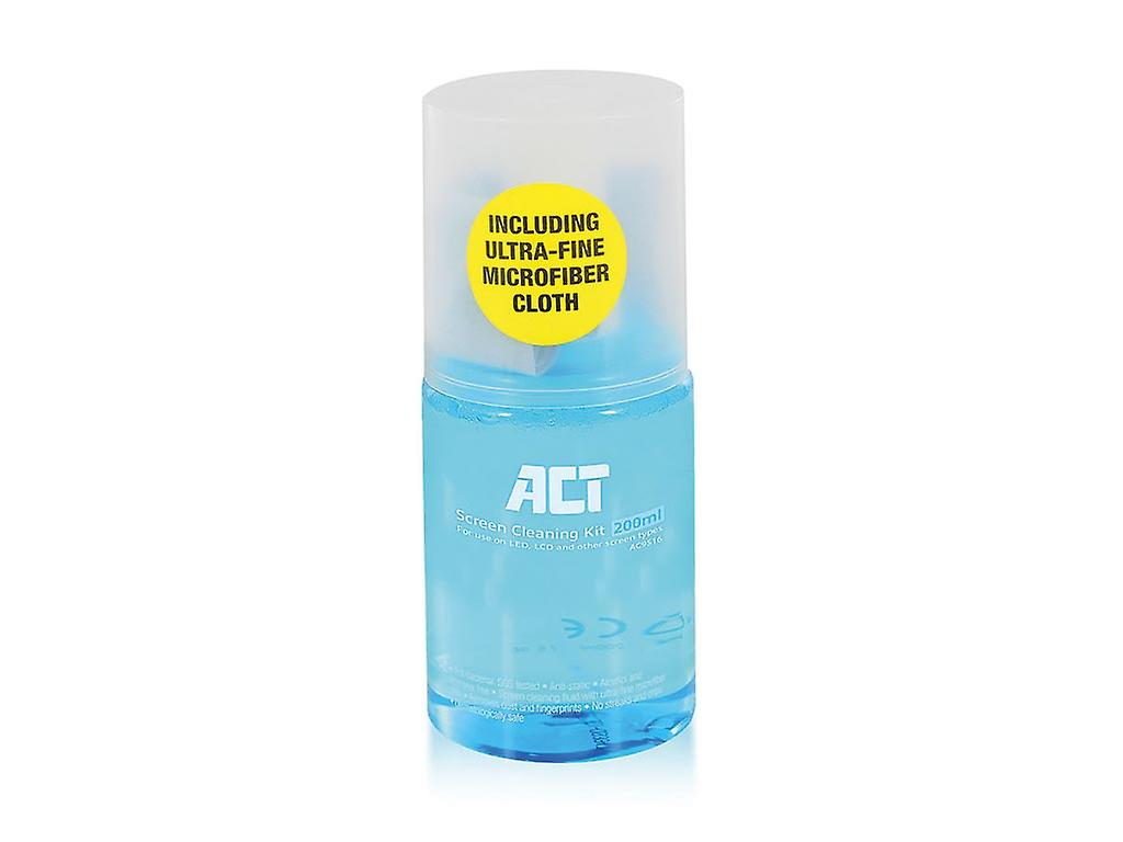 ACT Líquido Limpiador 200ml + paño de limpieza