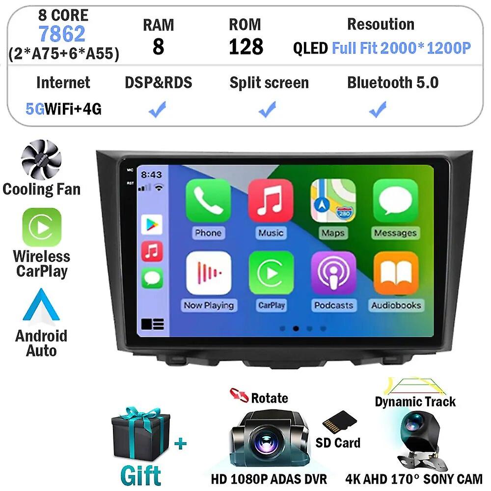 Android 13 Carplay Auto For Suzuki Kizashi 2009 -2015 Gps Navigation Car Radio Multimedia Video Player Stereo 4g Wifi 360 Camera