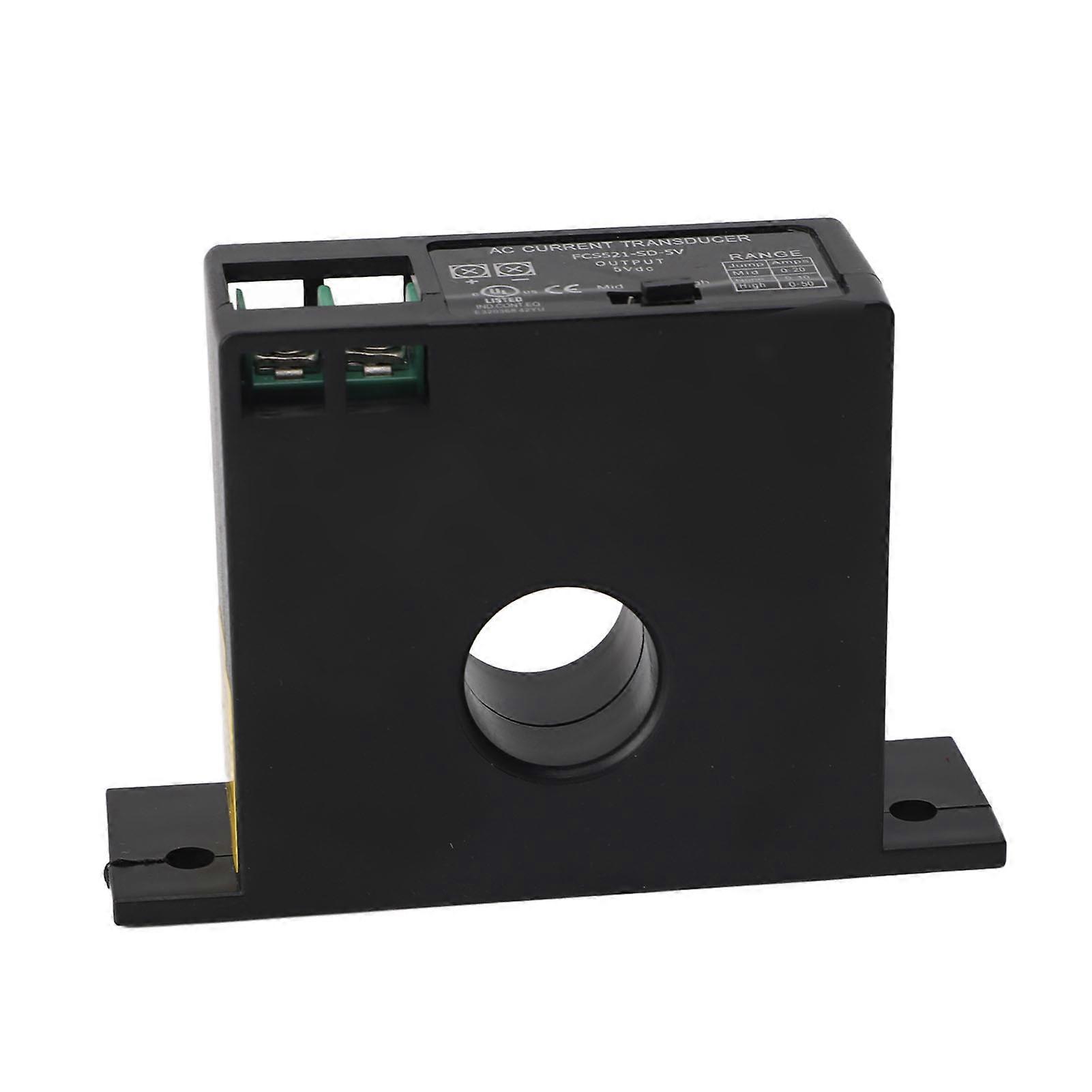 4 to 20mA Current Sensor Transmitter High Accuracy Current Converter for Automatic Control System 0 to 5 to 10V