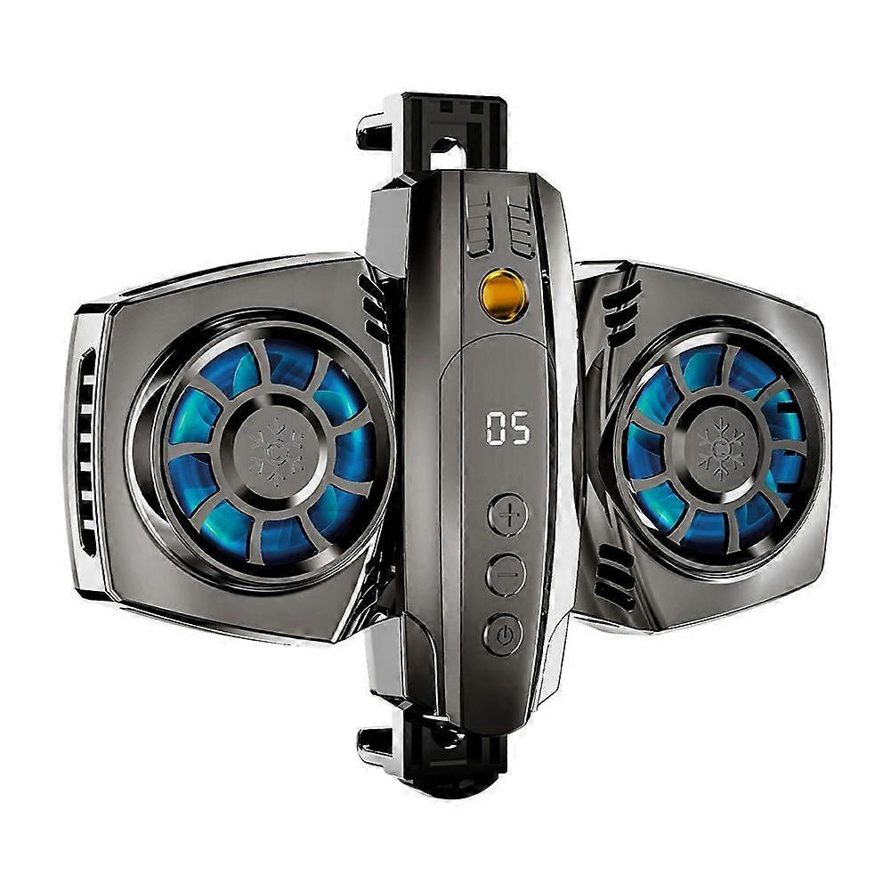 Matkapuhelimen jäähdytin Dual RGB -jäähdytystuuletin matkapuhelimen jäähdytin