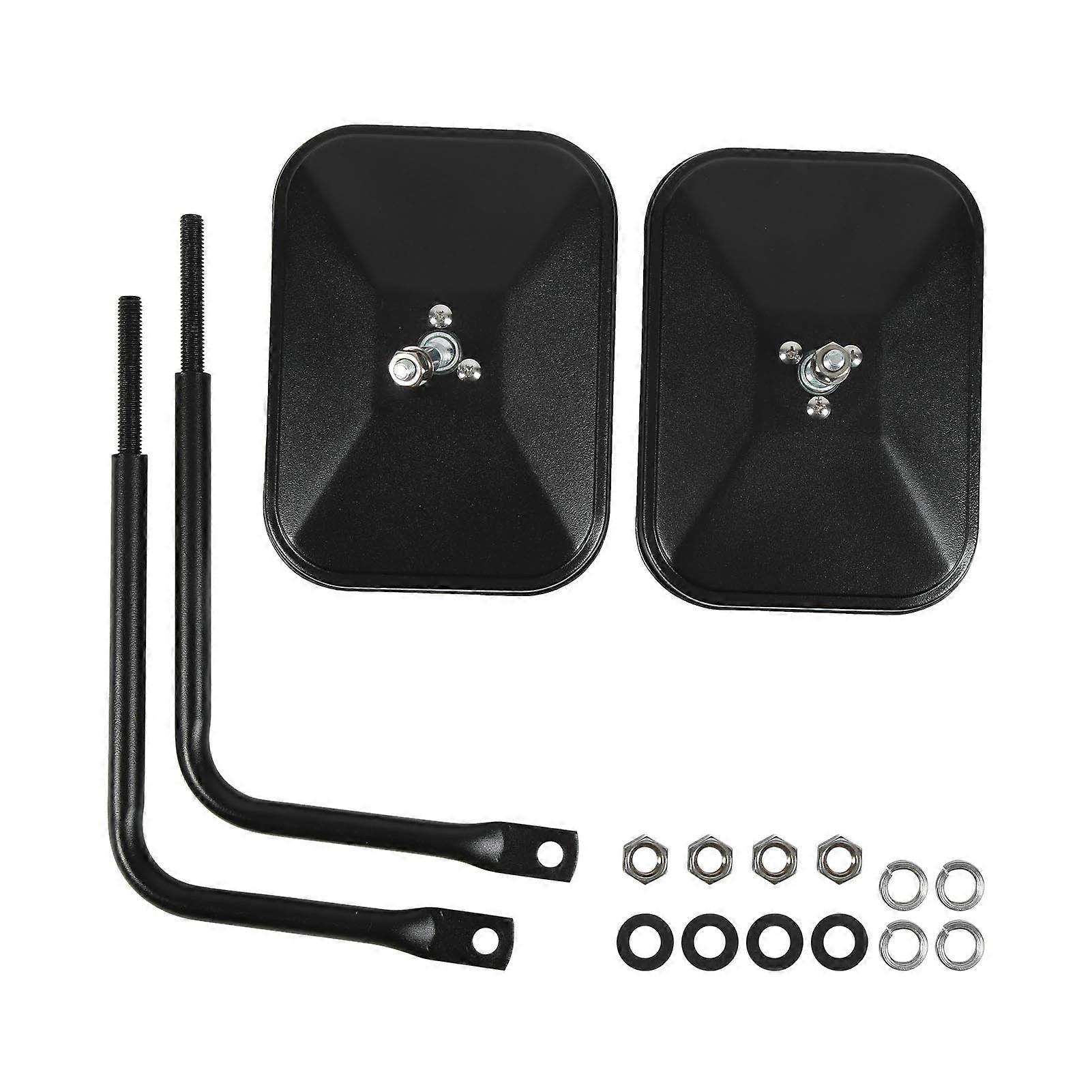Side Rearview Mirror Car Door Rear View Replacement for Jeep Wrangler JK JL TJ YJ CJ E2U811
