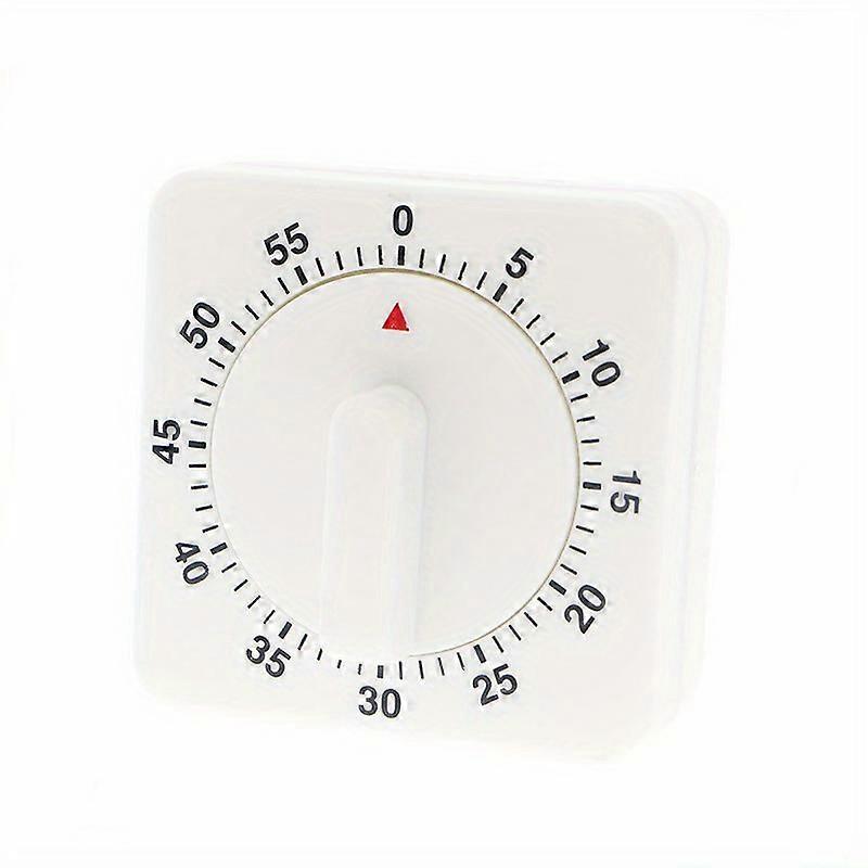 60-Minute Mechanical Kitchen Timer - No Batteries Required, Perfect For Cooking & Baking