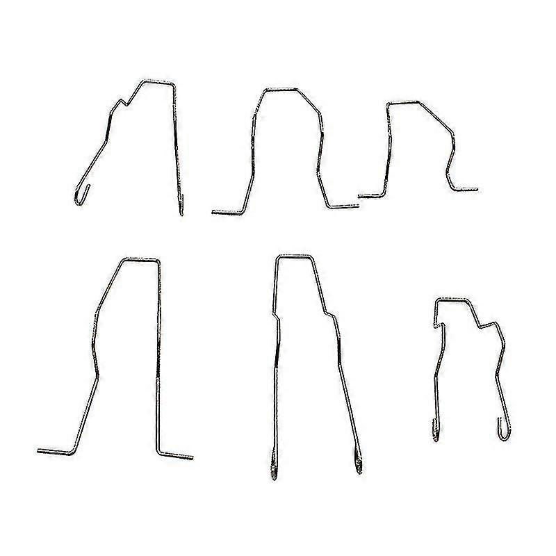 6pcs Headlamp Headlight Dip Dipped Beam Clip Clamp 5zhsfullkit Bracket Bulb Retaining Spring Clip Clamp