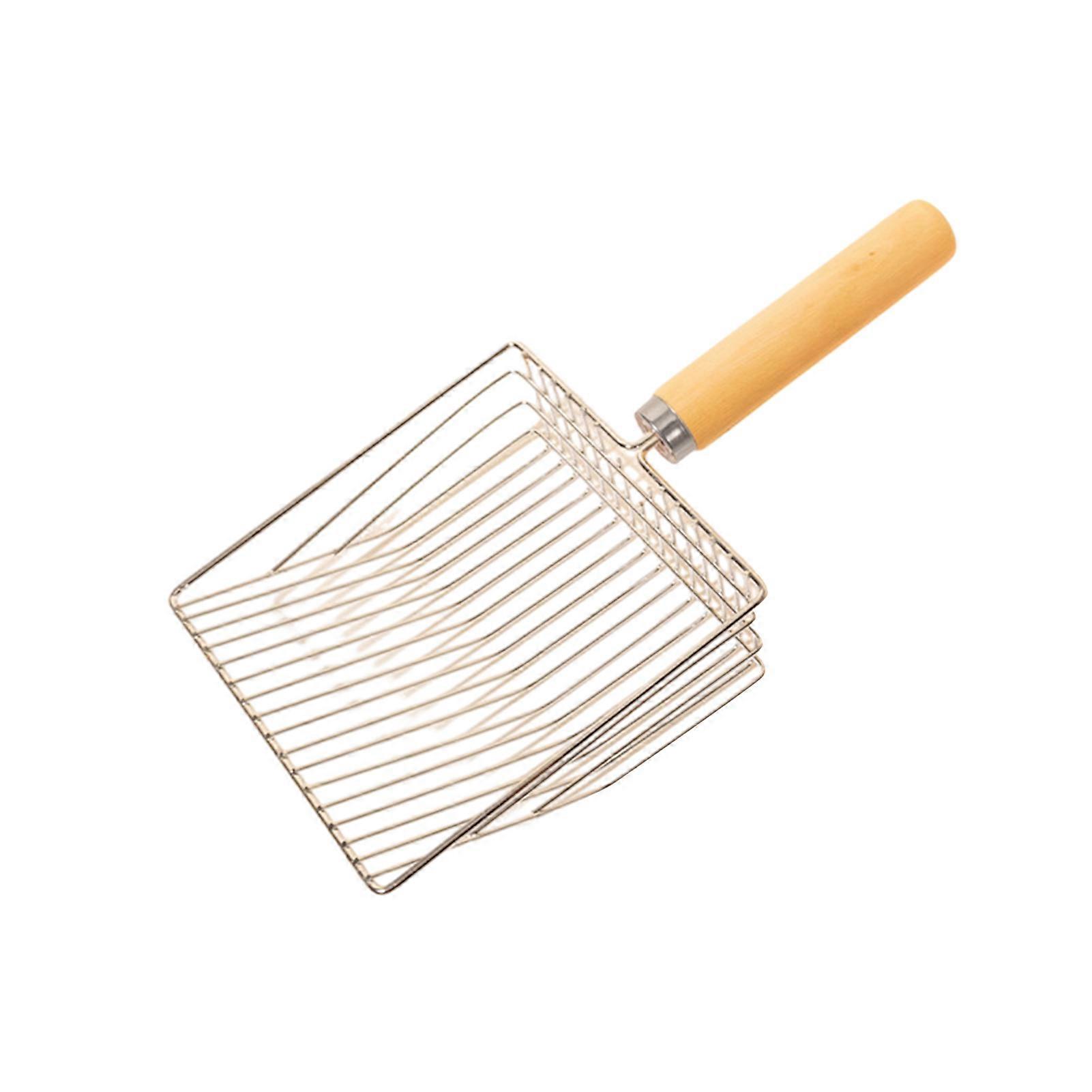 Efficient Cat Litter Scoop with Instant Filter Easy Cleaning Comfortable Grip Large Hole Design Kitten Pooper Lifter