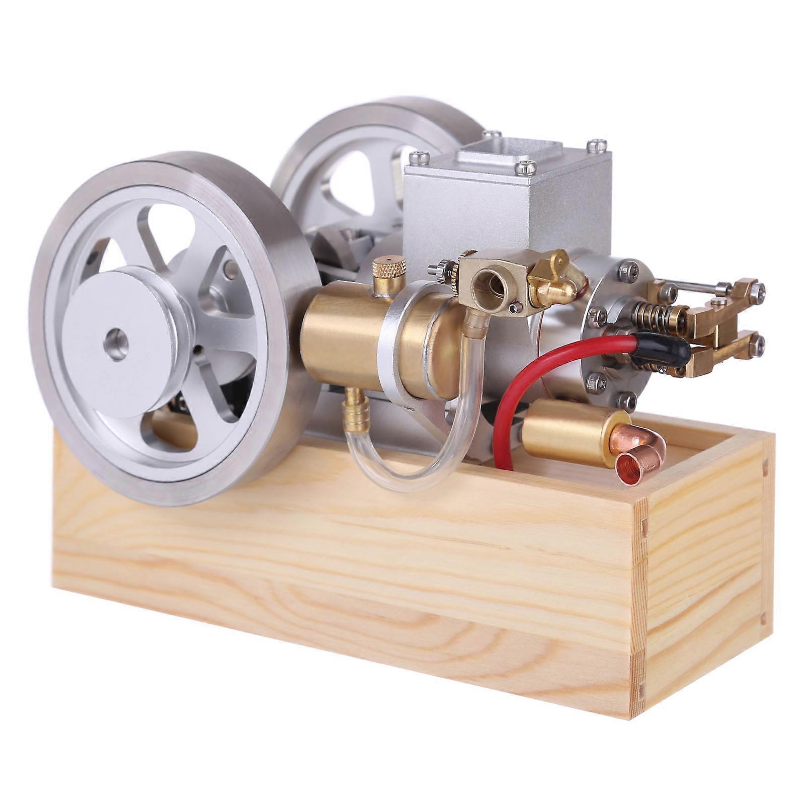 Horizontaler feststehender Benzinmotor aus Metall Interal-Verbrennungsmotormodell mit Handstarter (Upgrade-Version)